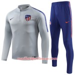 Atlético Madrid Ensemble Sweat d'entrainement Gris Blanc 2018/2019